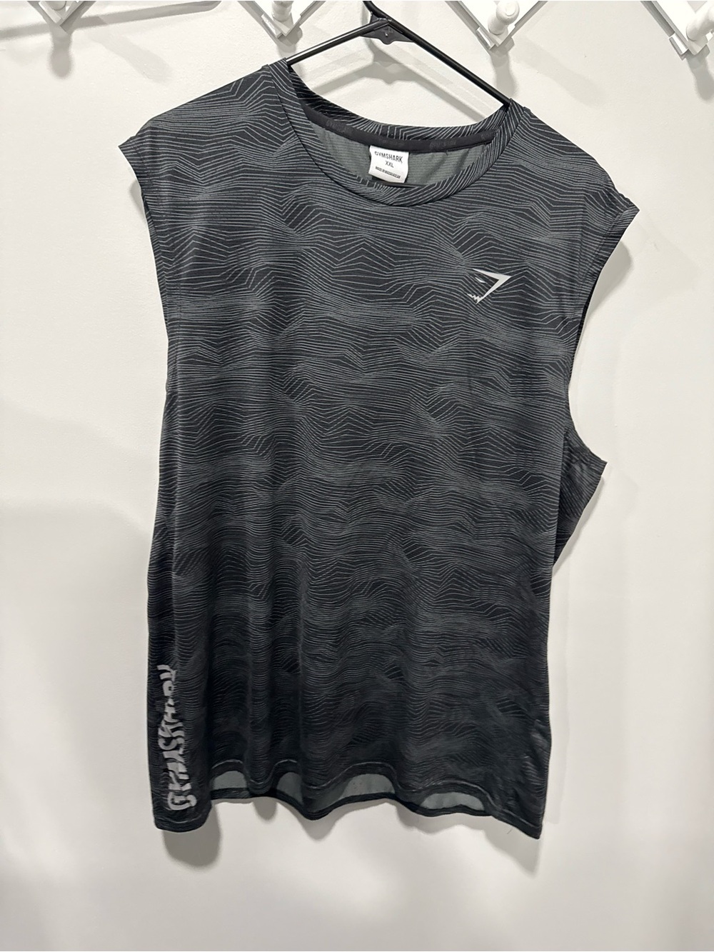 Mens gymshark tank size XXL